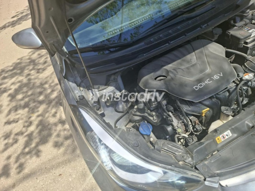 هيونداي إلنترا ام دى 2015 رمادي مستعملة للبيع - 2