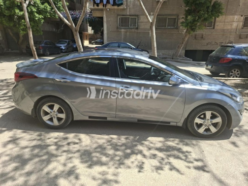 هيونداي إلنترا ام دى 2015 رمادي مستعملة للبيع - 8
