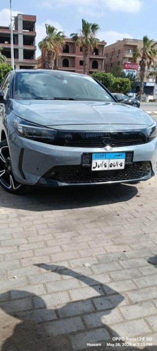 اوبل كورسا 2025 رمادي مستعملة للبيع
