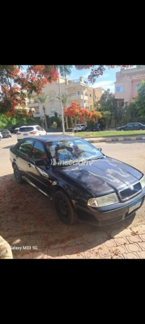 سكودا اوكتافيا A4 2008 أسود مستعملة للبيع - 1