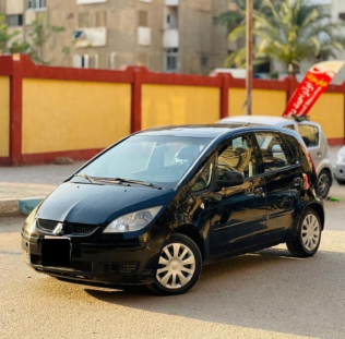 ميتسوبيشي كولت 2007 أسود مستعملة للبيع
