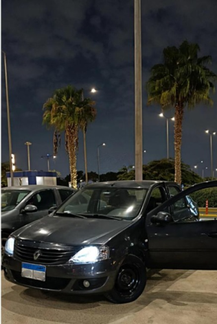 Renault Logan 2013 Dark Gray Used for Sale