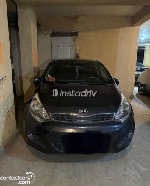 Kia Rio 2015 Dark Gray Used for Sale - 3