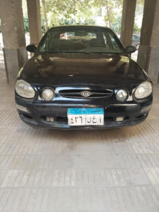 كيا شوما 1999 أسود مستعملة للبيع