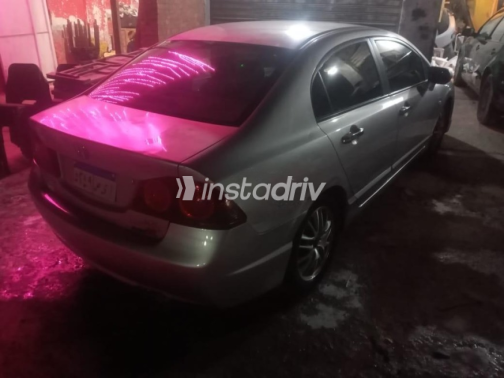 Honda Civic 2007 Silver Used for Sale - 4