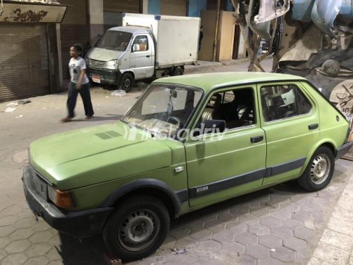 فيات 127 1984 أخضر مستعملة للبيع - 2
