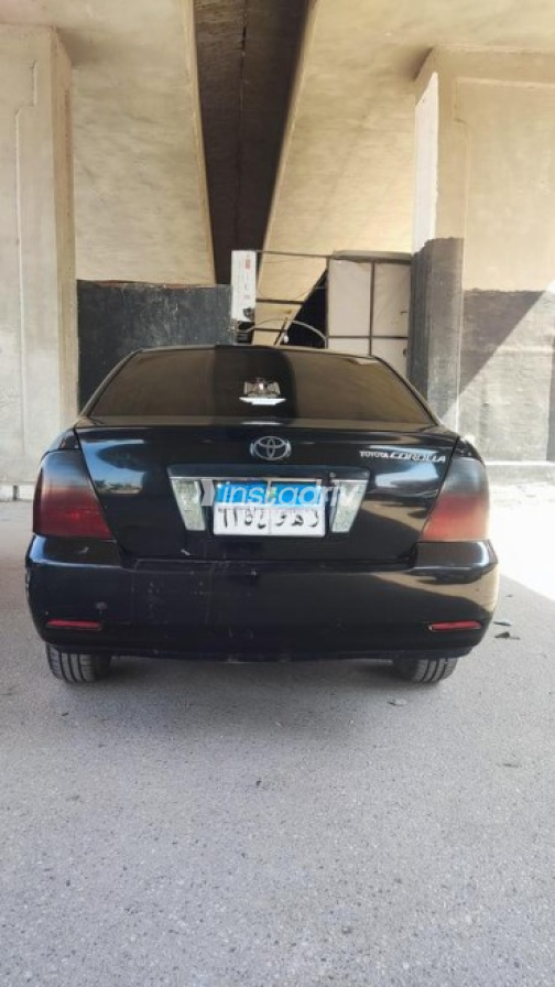 Toyota Corolla 2007 Black Used for Sale - 4