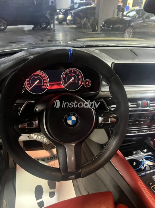 بي ام دبليو X6 2018 فضي مستعملة للبيع - 8