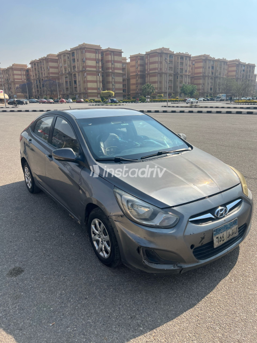 Hyundai Accent 2015 Gray Used for Sale - 2