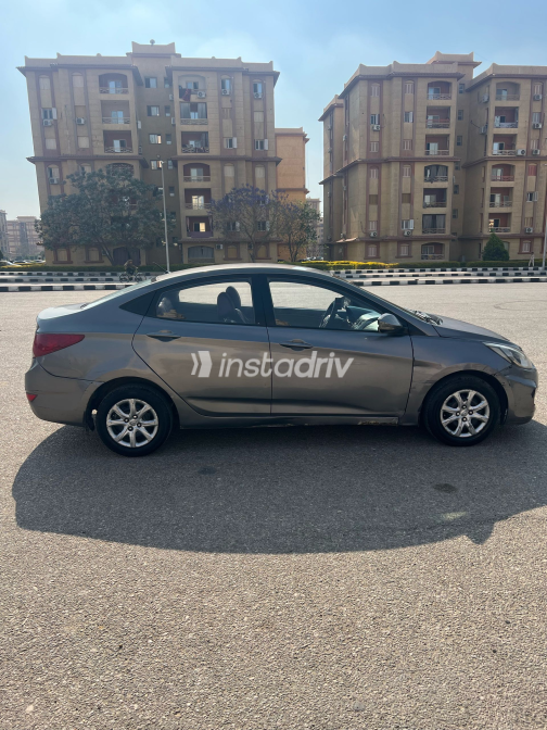 Hyundai Accent 2015 Gray Used for Sale - 8
