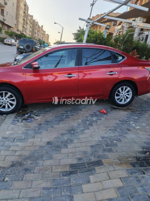 Nissan Sentra 2019 Red Used for Sale - 1