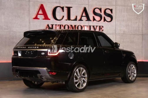 Land Rover Range Rover Sport 2021 Black Used for Sale - 2