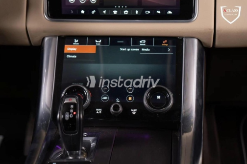 Land Rover Range Rover Sport 2021 Black Used for Sale - 8