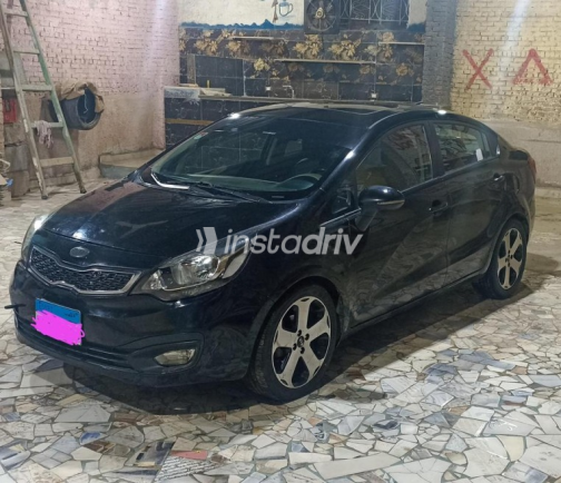 Kia Rio 2013 Black Used for Sale - 2