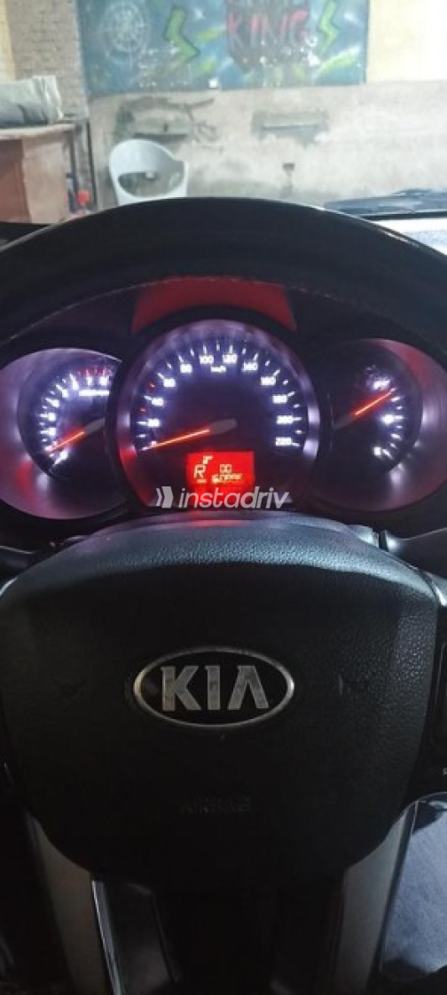 Kia Rio 2013 Black Used for Sale - 4