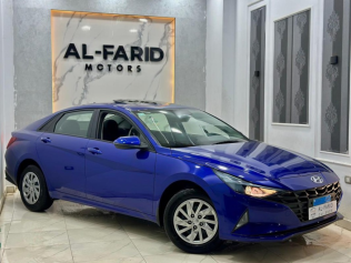 Hyundai Elantra 2021 Dark Blue Used for Sale