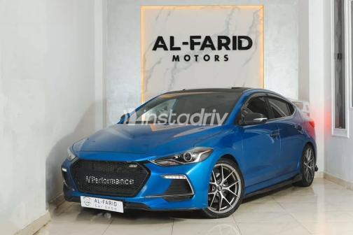 Hyundai Avante 2017 Dark Blue Used for Sale - 2