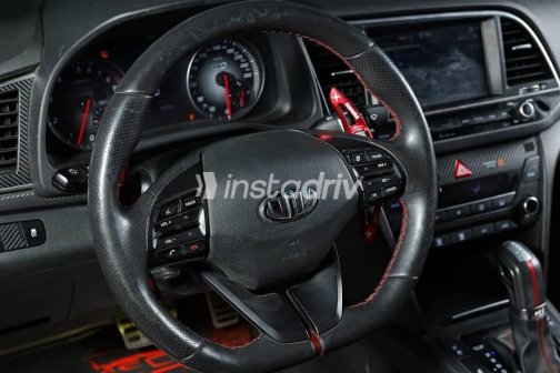 Hyundai Avante 2017 Dark Blue Used for Sale - 8