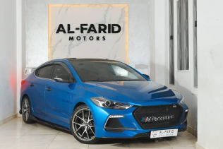 Hyundai Avante 2017 Dark Blue Used for Sale