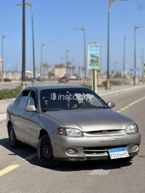 هيونداي اكسنت 2006 رمادي مستعملة للبيع - 4