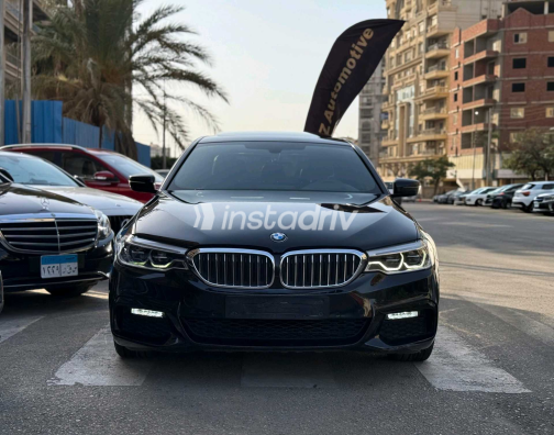 BMW 530 2019 Black Automatic Used for Sale in Heliopolis - 3