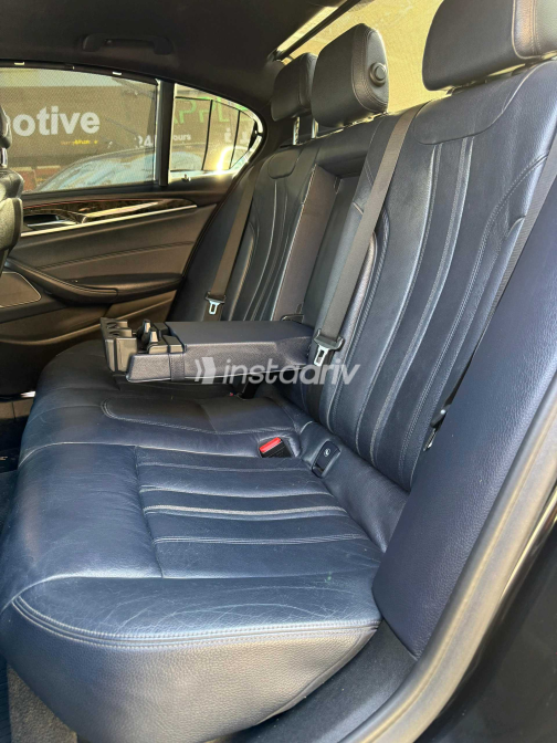 BMW 530 2019 Black Automatic Used for Sale in Heliopolis - 4