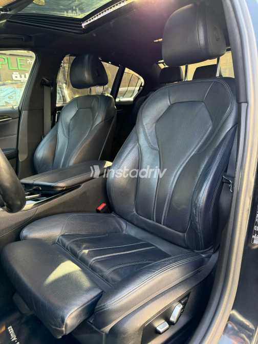 BMW 530 2019 Black Automatic Used for Sale in Heliopolis - 9