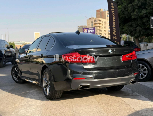 BMW 530 2019 Black Automatic Used for Sale in Heliopolis - 10