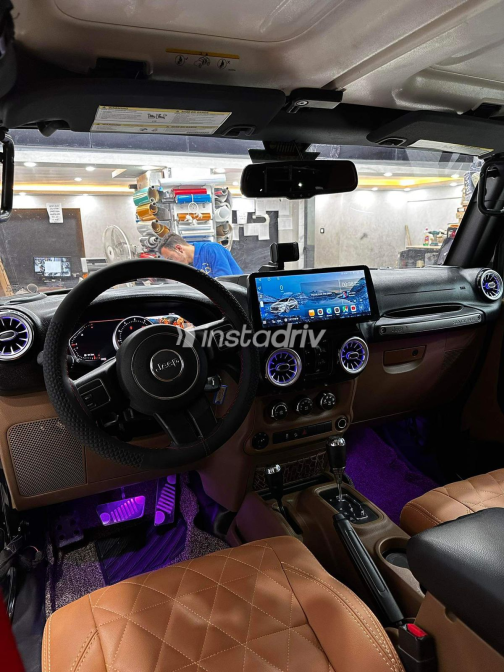 Jeep Wrangler 2016 Black Automatic Used for Sale in Tanta - 6