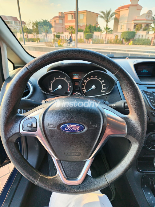 Ford Fiesta 2014 White Automatic Used for Sale in Cairo - 3