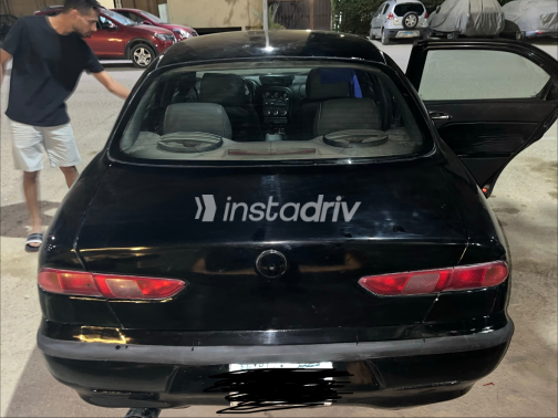 Alfa Romeo 156 2002 Black Manual Used for Sale in Giza - 9
