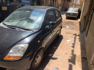 Chevrolet Spark 2014 Black Manual Used for Sale in Monufia