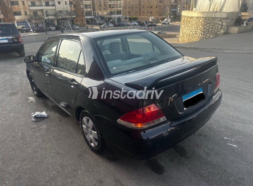 ميتسوبيشي لانسر 2005 أسود أوتوماتيك مستعملة للبيع في المعادى - 2