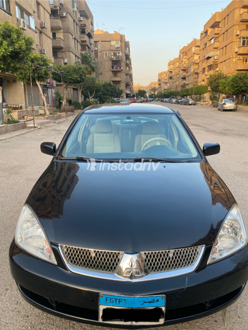 ميتسوبيشي لانسر 2005 أسود أوتوماتيك مستعملة للبيع في المعادى - 6