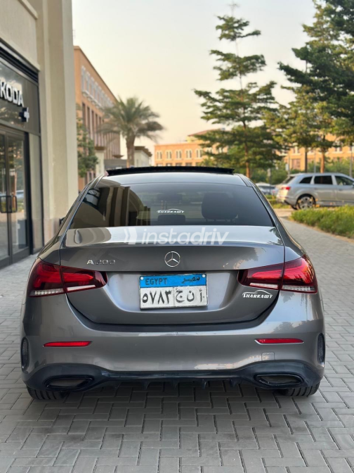 Mercedes A 200 2021 Gray Automatic Used for Sale in Cairo - 2