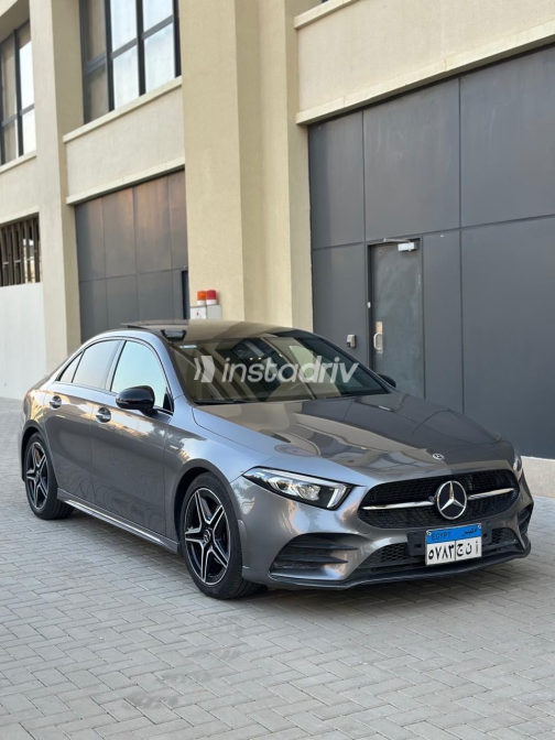 Mercedes A 200 2021 Gray Automatic Used for Sale in Cairo - 7