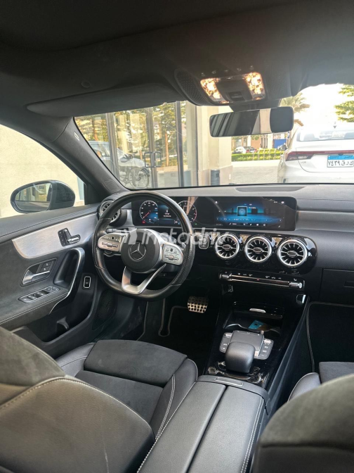 Mercedes A 200 2021 Gray Automatic Used for Sale in Cairo - 8