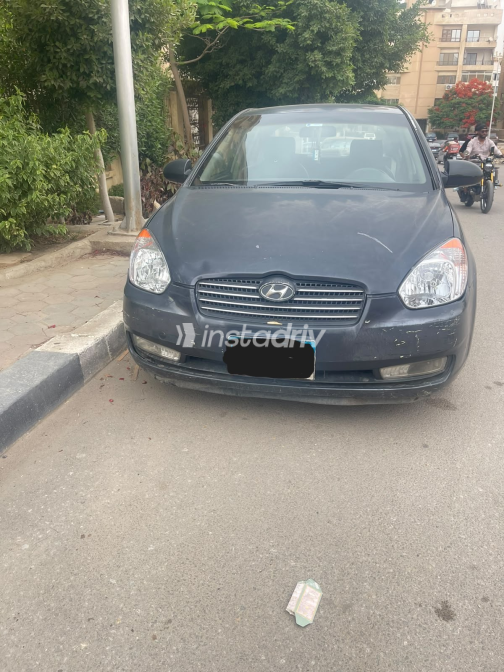 Hyundai Accent 2006 Gray Automatic Used for Sale in Cairo - 1