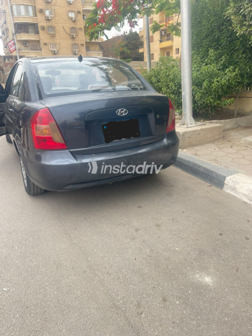 Hyundai Accent 2006 Gray Automatic Used for Sale in Cairo - 3