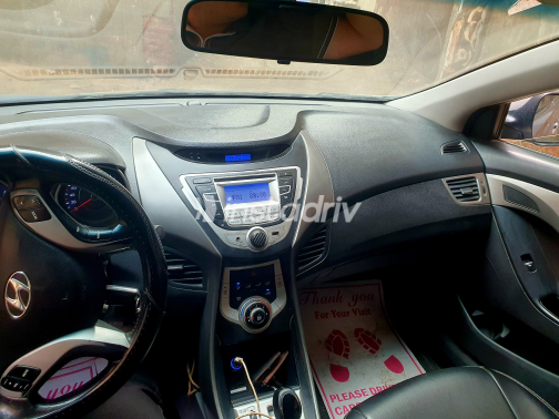 Hyundai Elantra 2012 Gray Automatic Used for Sale in Gharbia - 8