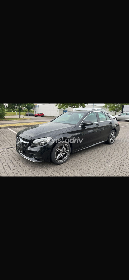 Mercedes C 200 2021 Black Automatic Used for Sale in Alexandria - 1