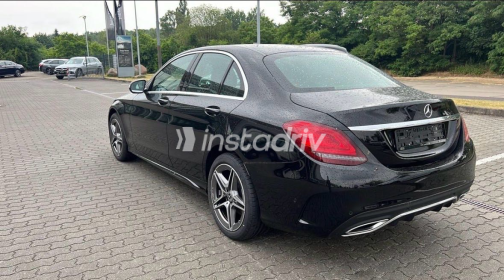 Mercedes C 200 2021 Black Automatic Used for Sale in Alexandria - 2