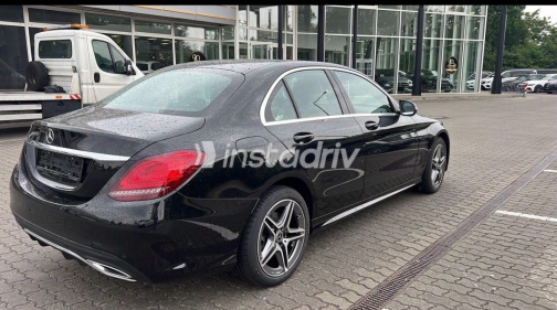 Mercedes C 200 2021 Black Automatic Used for Sale in Alexandria - 7