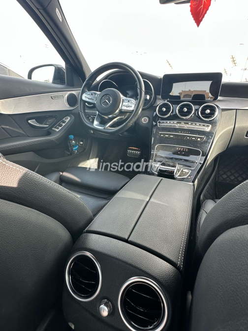 Mercedes C 200 2021 Black Automatic Used for Sale in Alexandria - 8