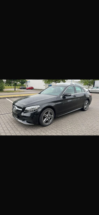 Mercedes C 200 2021 Black Automatic Used for Sale in Alexandria