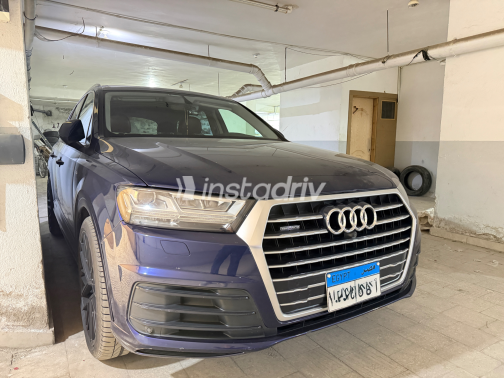 اودي Q7 2019 أزرق أوتوماتيك مستعملة للبيع في شيراتون - 3