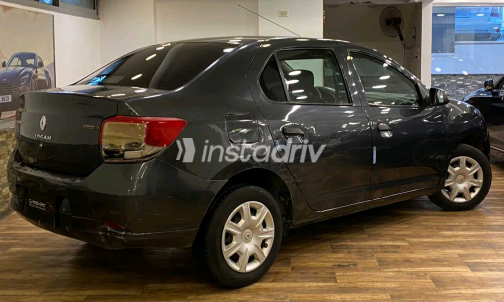 Renault Logan 2017 Black Automatic Used for Sale in Heliopolis - 3