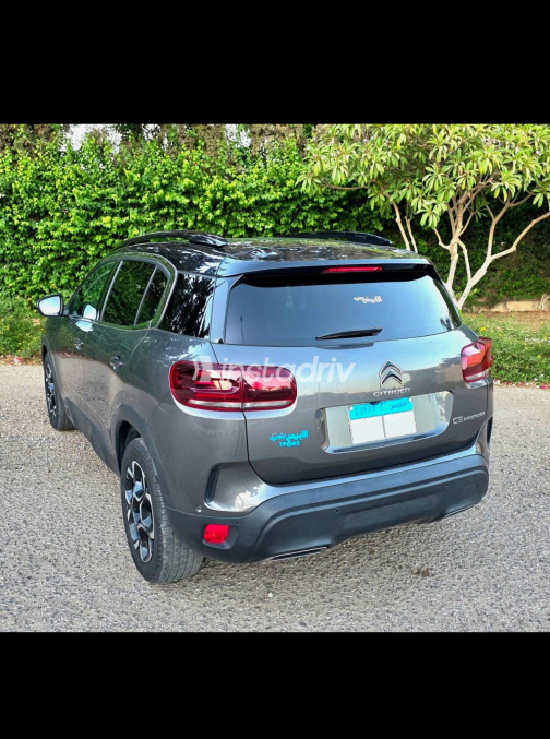 Citroën C5 Aircross 2024 Dark Gray Automatic Used for Sale in Giza - 4