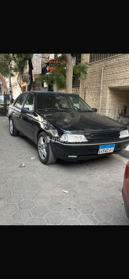 بيجو 405 1993 أخضر يدوي مستعملة للبيع في مصر الجديدة - 10