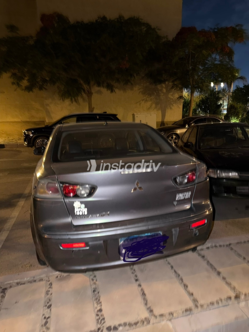 Mitsubishi Lancer EX Shark 2015 Gray Automatic Used for Sale in Madinaty - 2